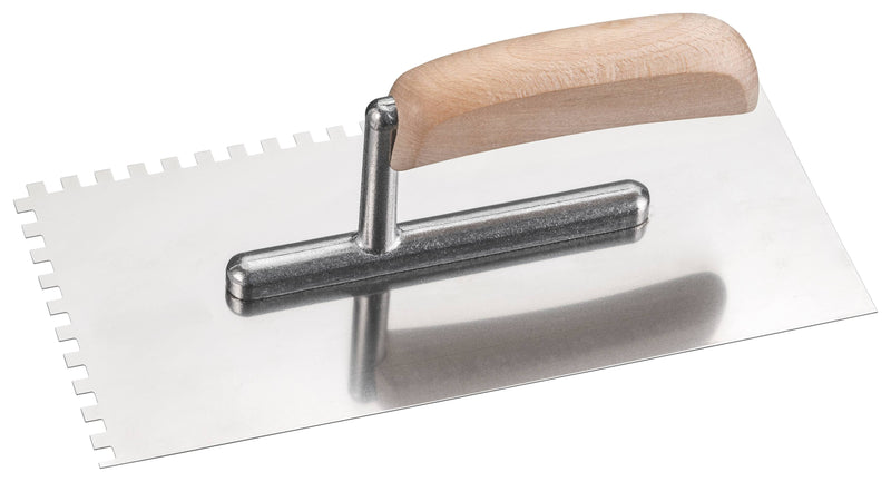 Glättekellen Spar Set | Edelstahl | Holzgriff | 2K | Venezianer