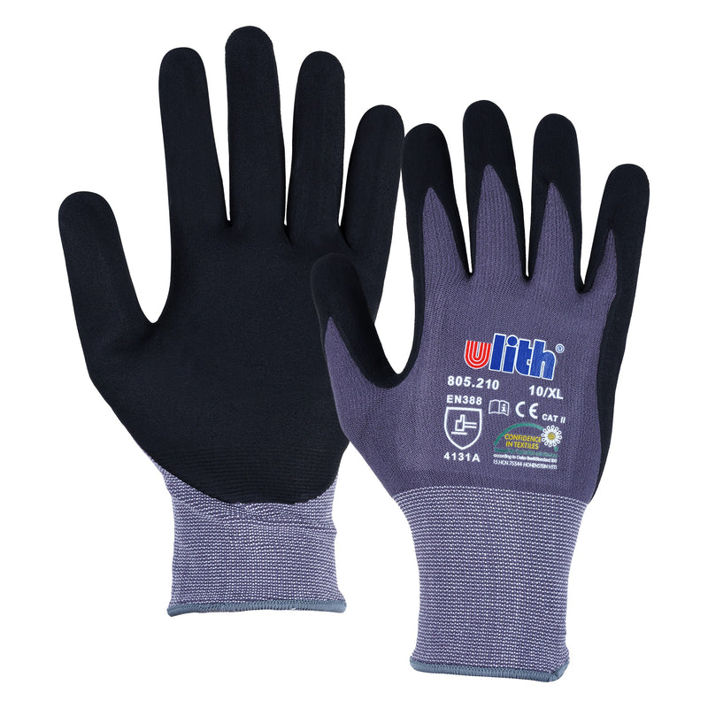 PU- Arbeitshandschuhe | Kautschuk- Feinstrickhandschuhe